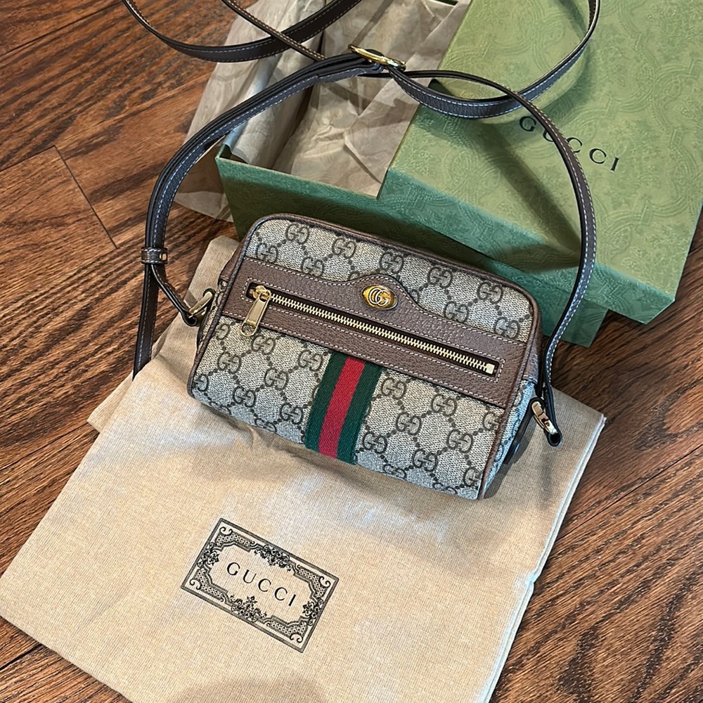 Gucci Ophidia GG Supreme mini bag